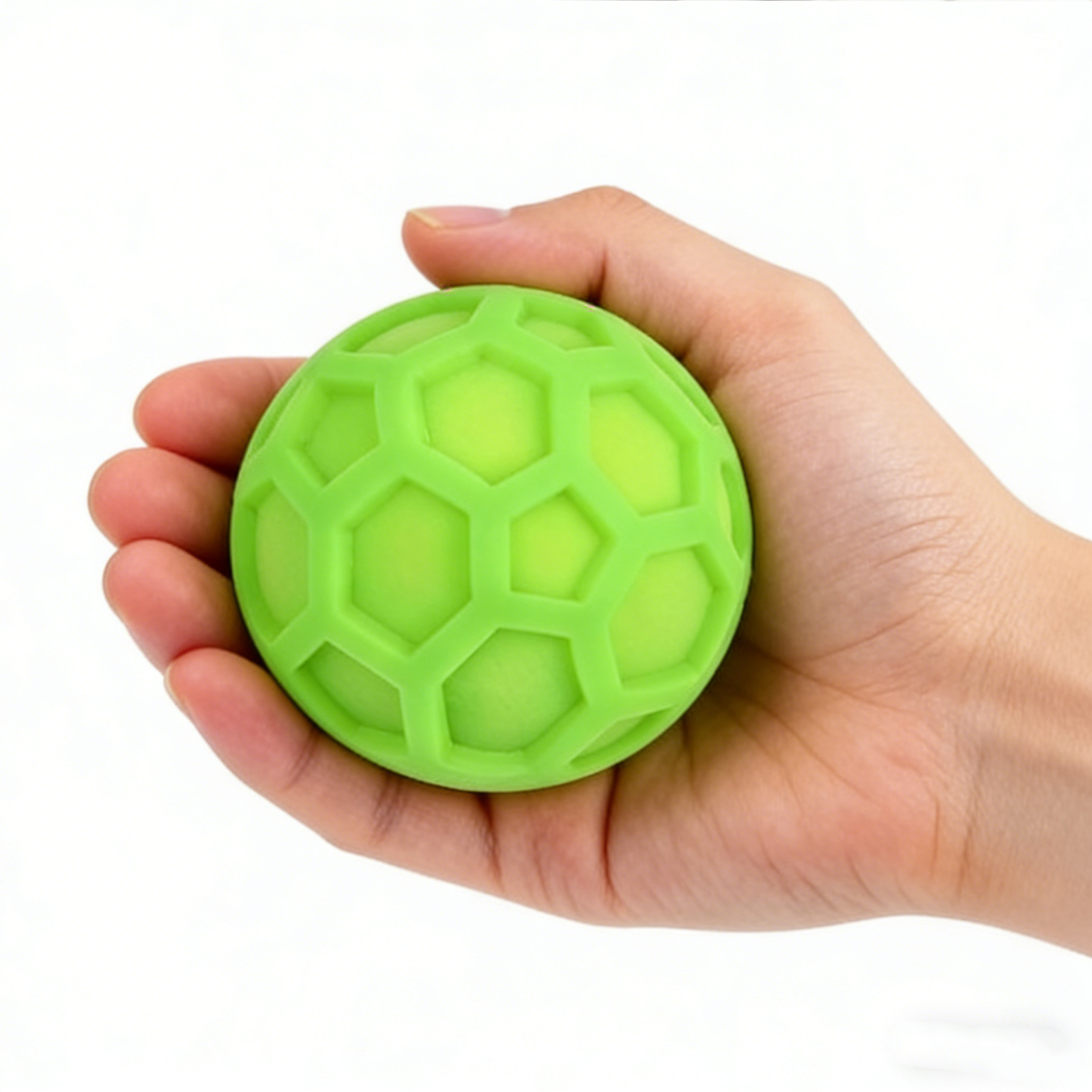 (Yellow) Yellow Soft Squeeze Stress Relief Ball Cute Tiny Slow Rebound Soft Portable Daily Relax Healing Toy