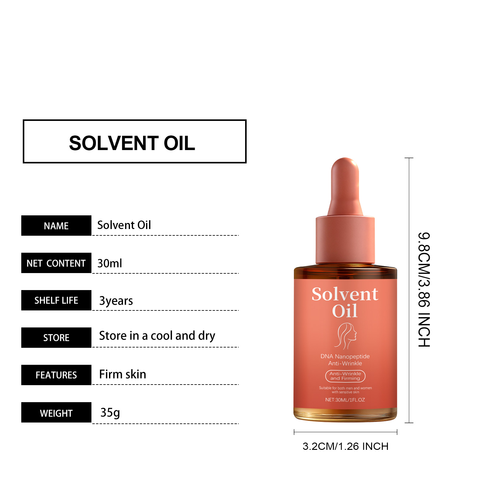 Facial Care Essence Bright Revitalizing Texture Light Non Greasy Comfortable Moist Skin Daily Treatment Serum
