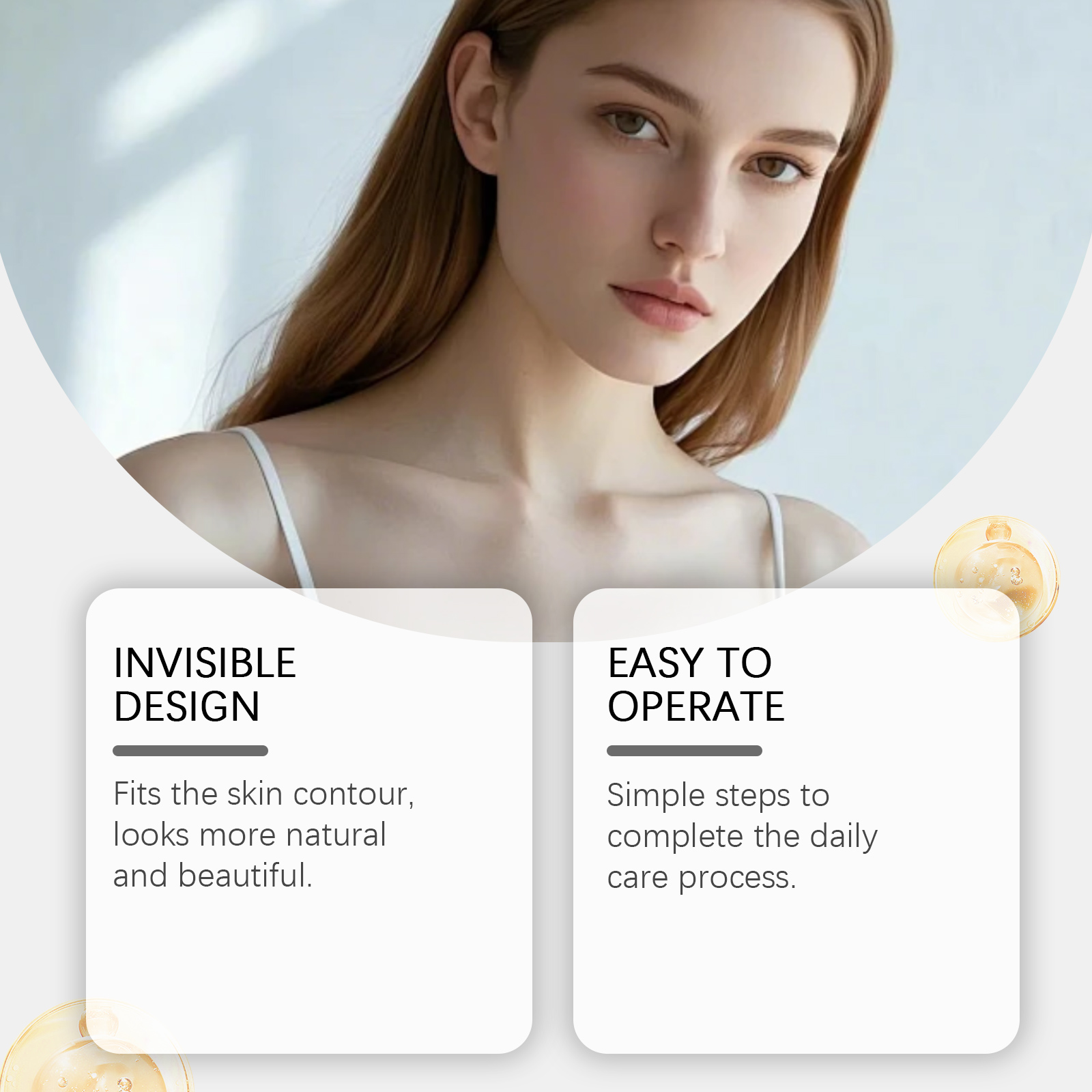 Skin Care Patch Cleanses Local Body Skin Nourishes Smoothens Tender Daily Care Patch