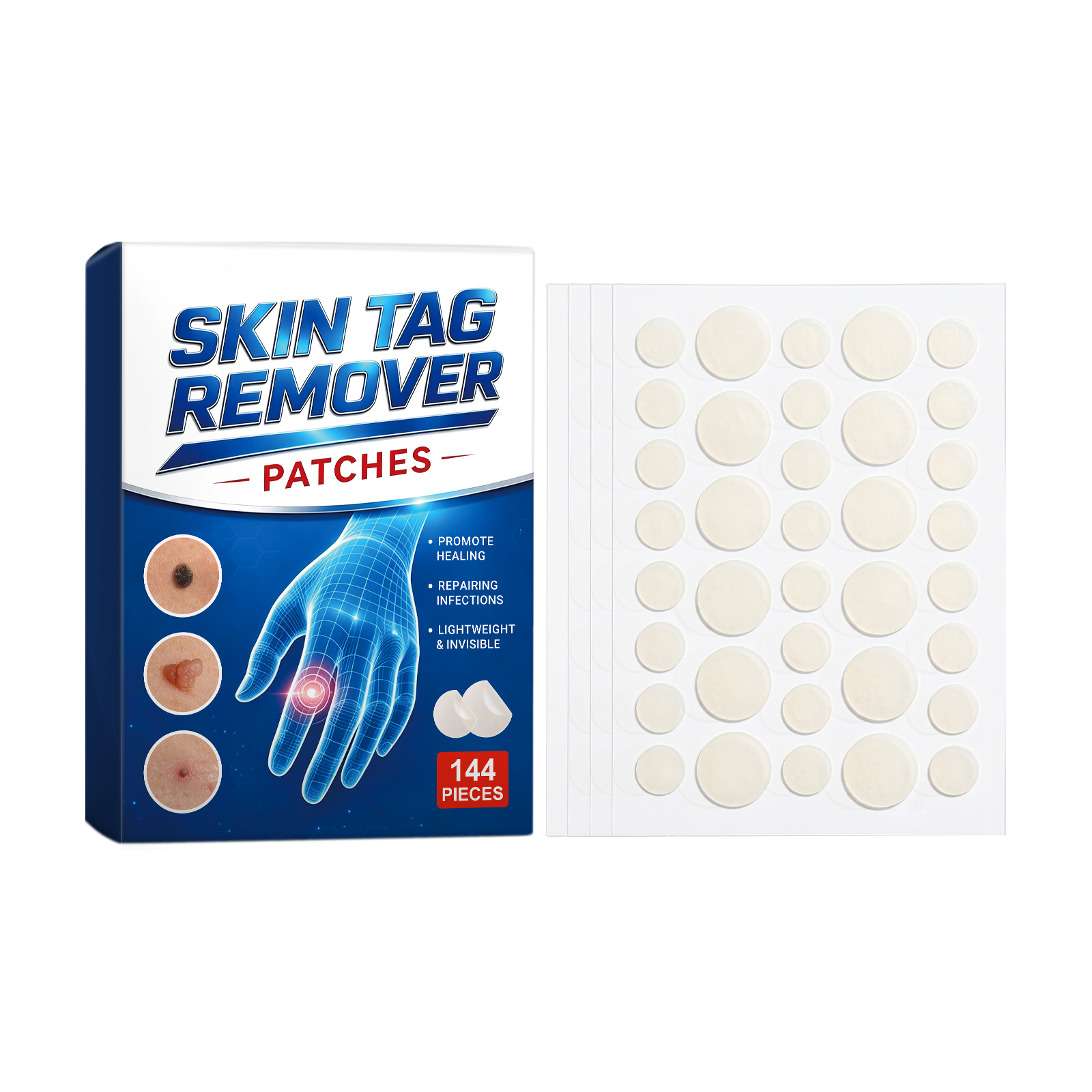 Skin Care Patch Cleanses Local Body Skin Nourishes Smoothens Tender Daily Care Patch