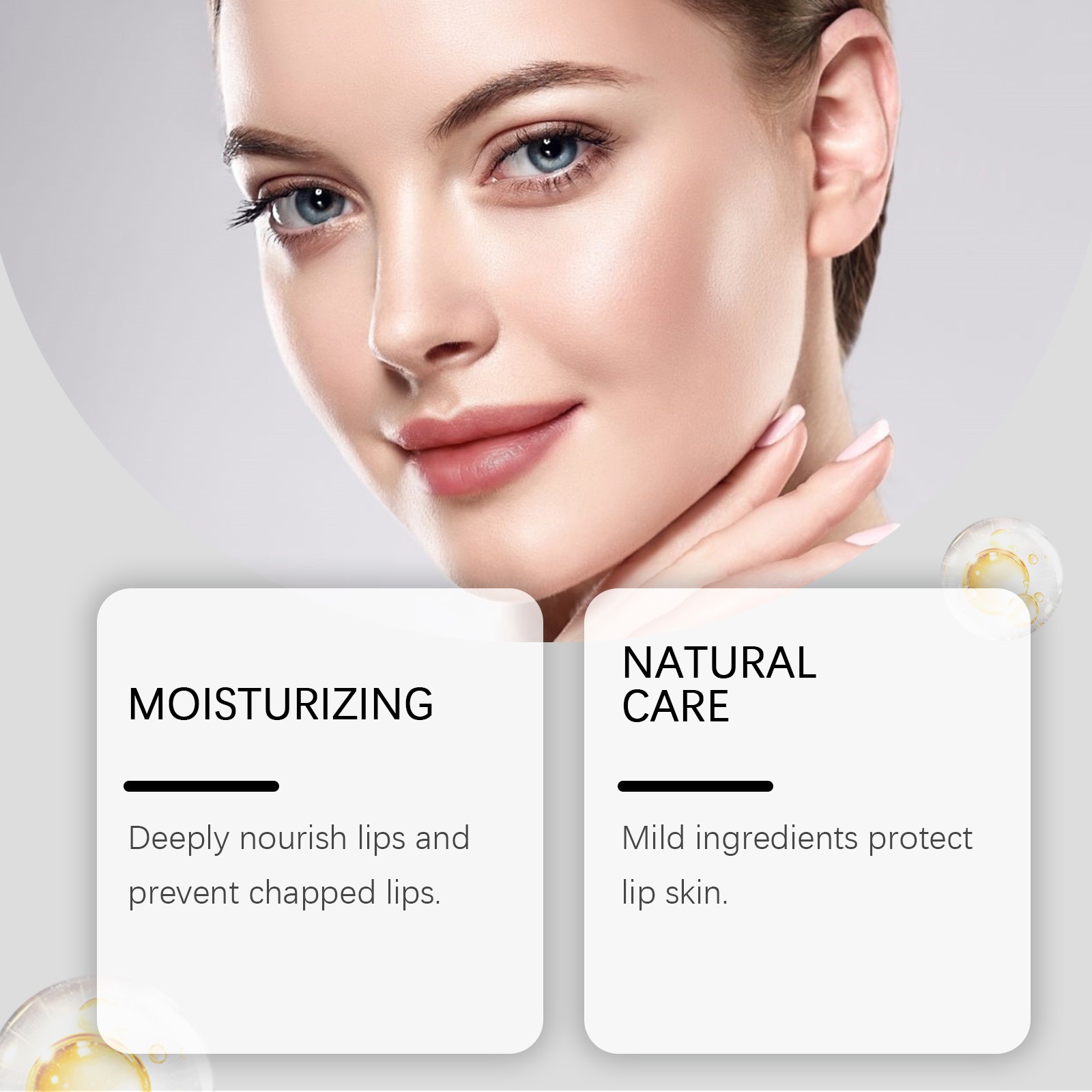 Moisturizing Honey Lip Balm Gentle Hydrating Nourishing Protect Lip Skin Replenish Dry Care