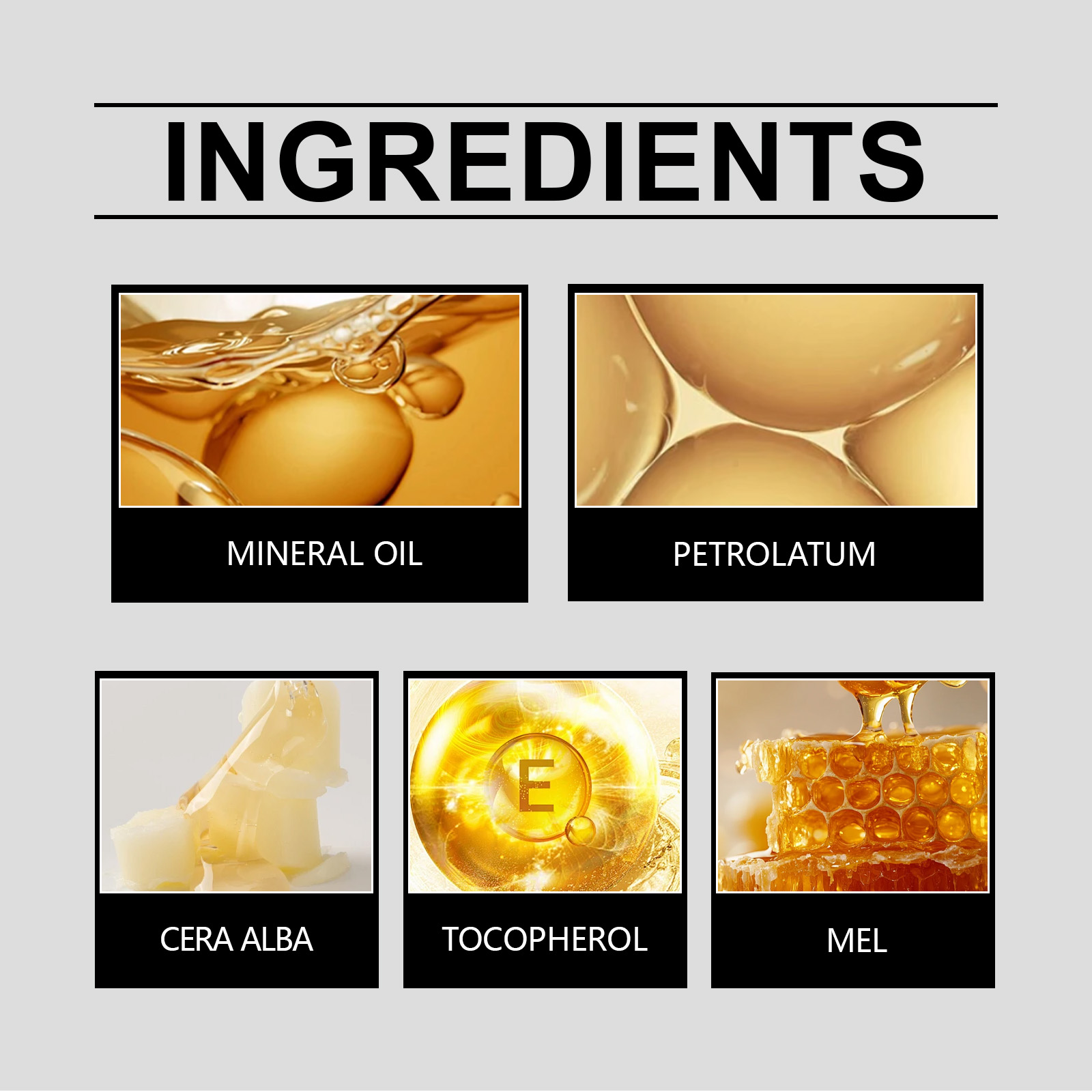 Moisturizing Honey Lip Balm Gentle Hydrating Nourishing Protect Lip Skin Replenish Dry Care