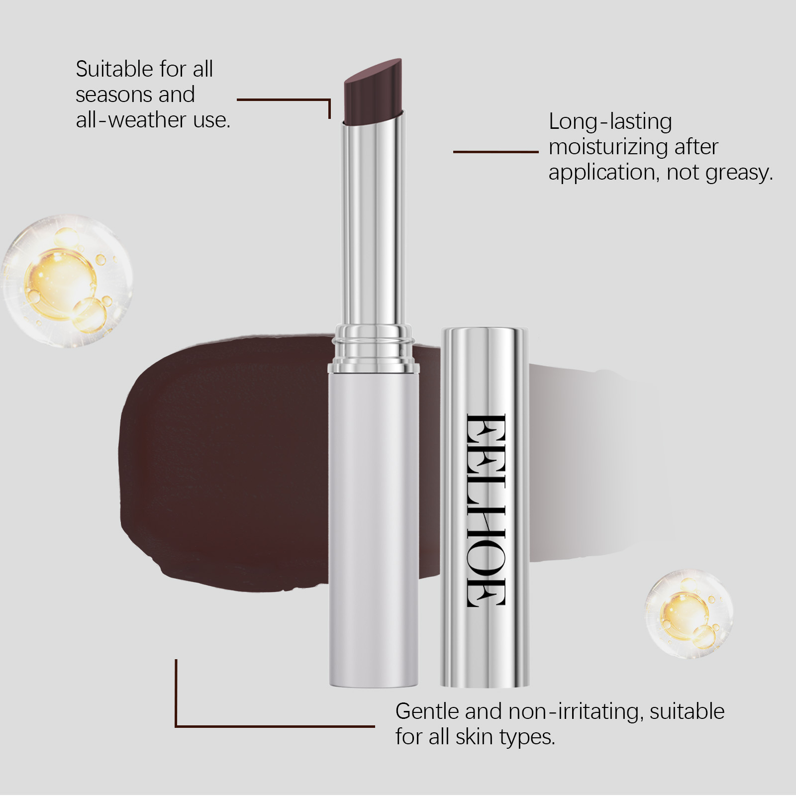 Moisturizing Honey Lip Balm Gentle Hydrating Nourishing Protect Lip Skin Replenish Dry Care