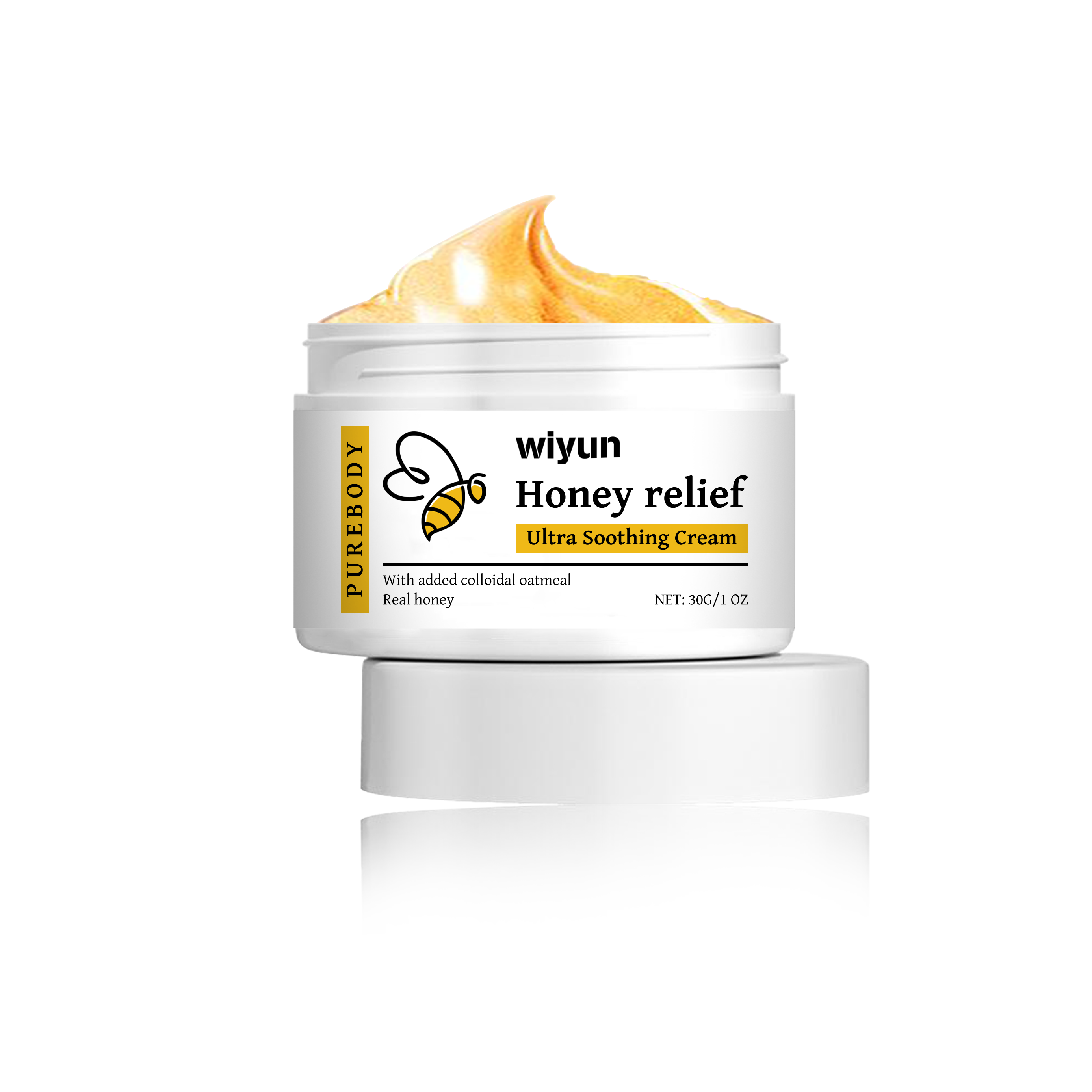 Honey Peel Off Hand Mask Gently Clean Dead Skin Repair Moisturize Nourish Soften Hand Foot Skin