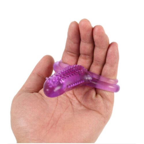 Powerful 10 Speed Bullet Dual Penis Rings Cock Penis Ring Enhancer