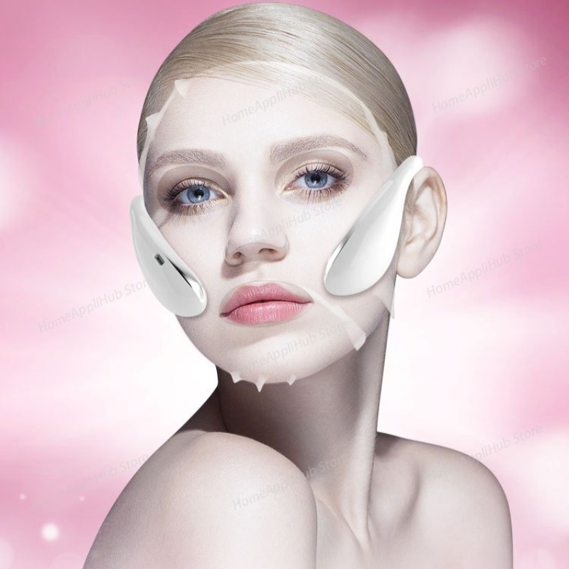 Facial V Shape Lifting Skin Tightening Massage Beauty Equipment Microcurrent Facial Massager Beauty Device for Facial Contouring