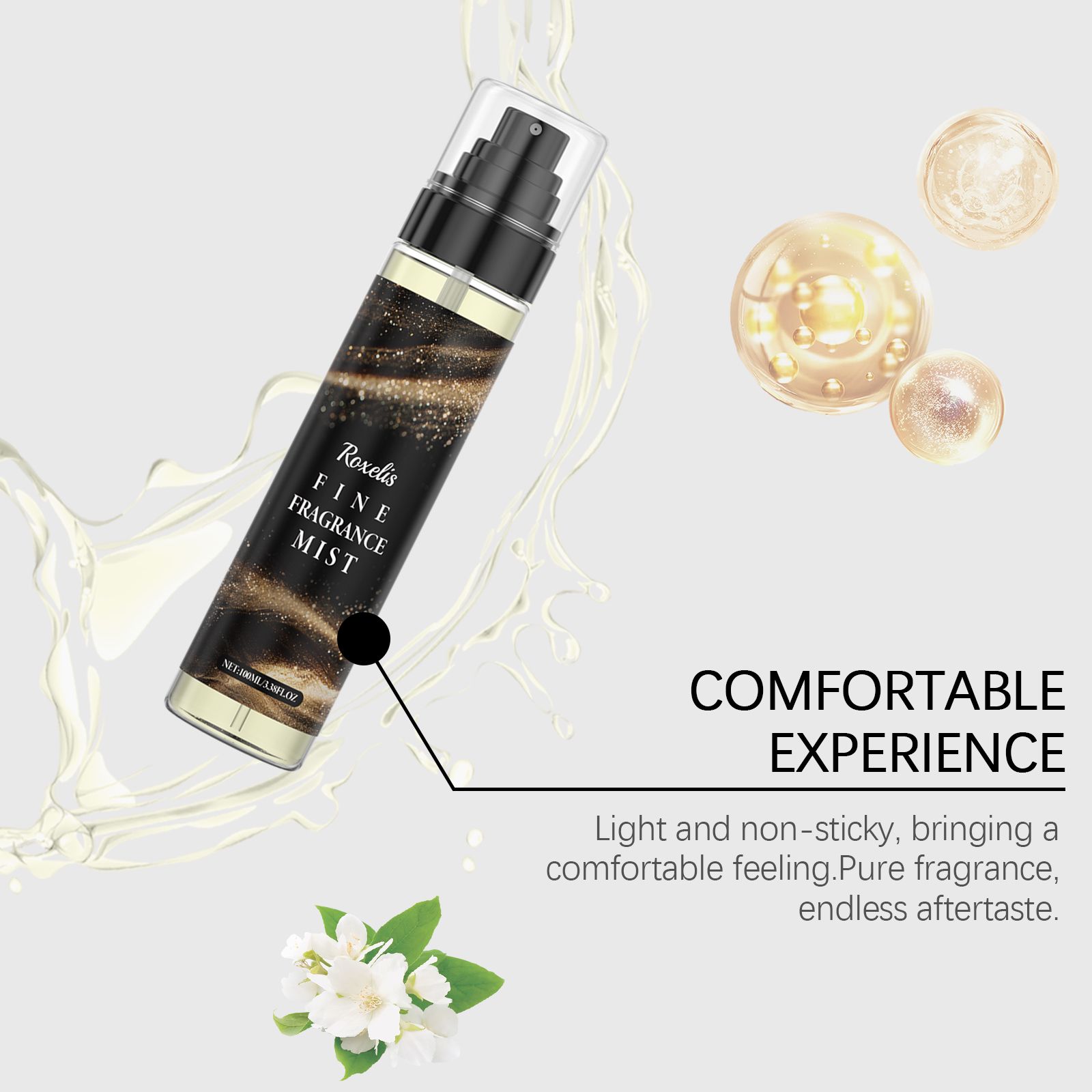Body Perfume Spray Fresh Long Lasting Portable For Daily Wear And Dating