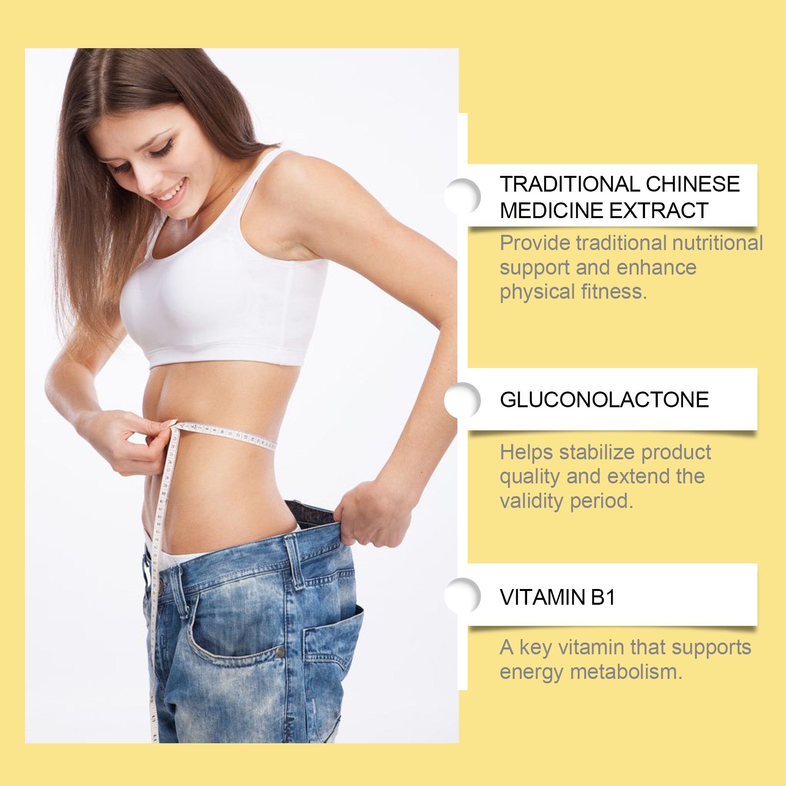 Herbal Dietary Supplement Drops With Vitamin B1 For Daily Wellness Support