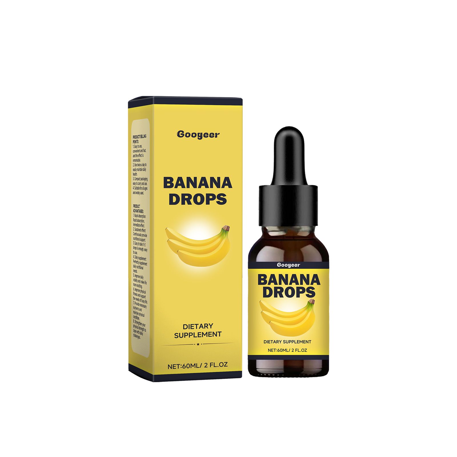 Herbal Dietary Supplement Drops With Vitamin B1 For Daily Wellness Support