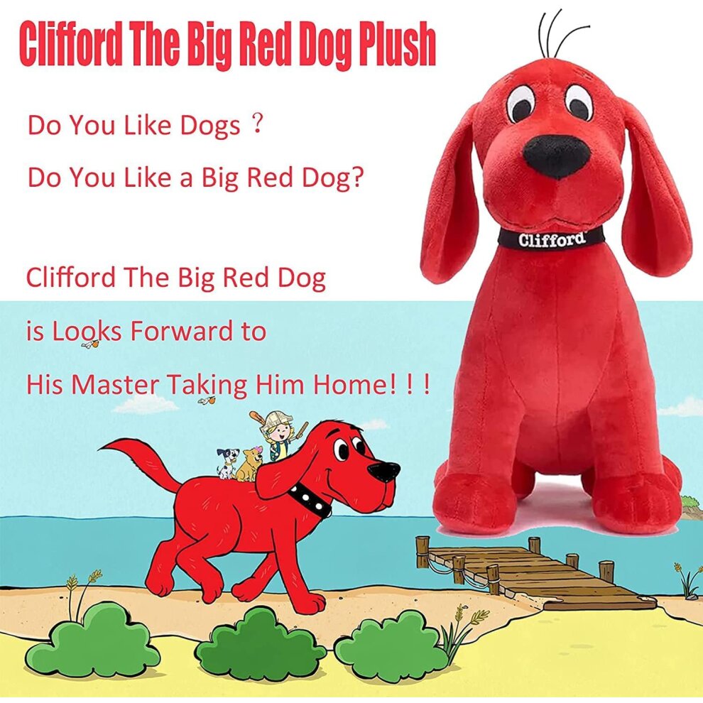 Clifford the Big Red Dog Plush Doll Kids Toy Gift