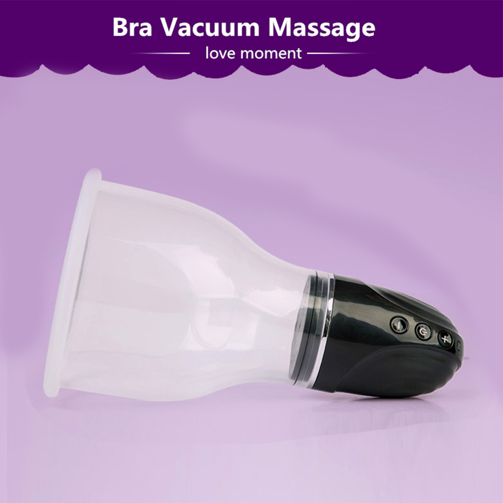 Vacuum Suction Breast Massage Nipple Breast Teaser Massager for Her Stimulator Silicone Adult Sex Toys for Women Couples