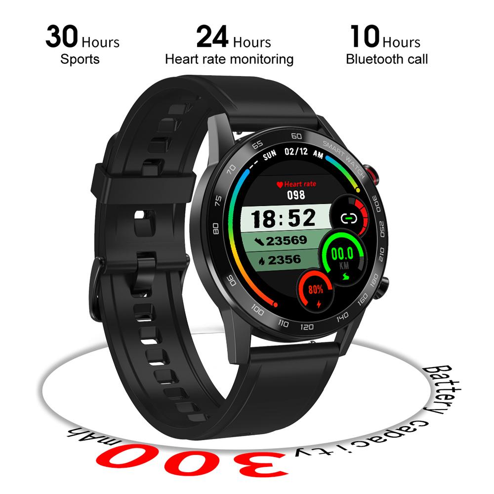 Mens Smart Watch bluetooth ECG Heart Rate Fitness Tracker For IOS Android