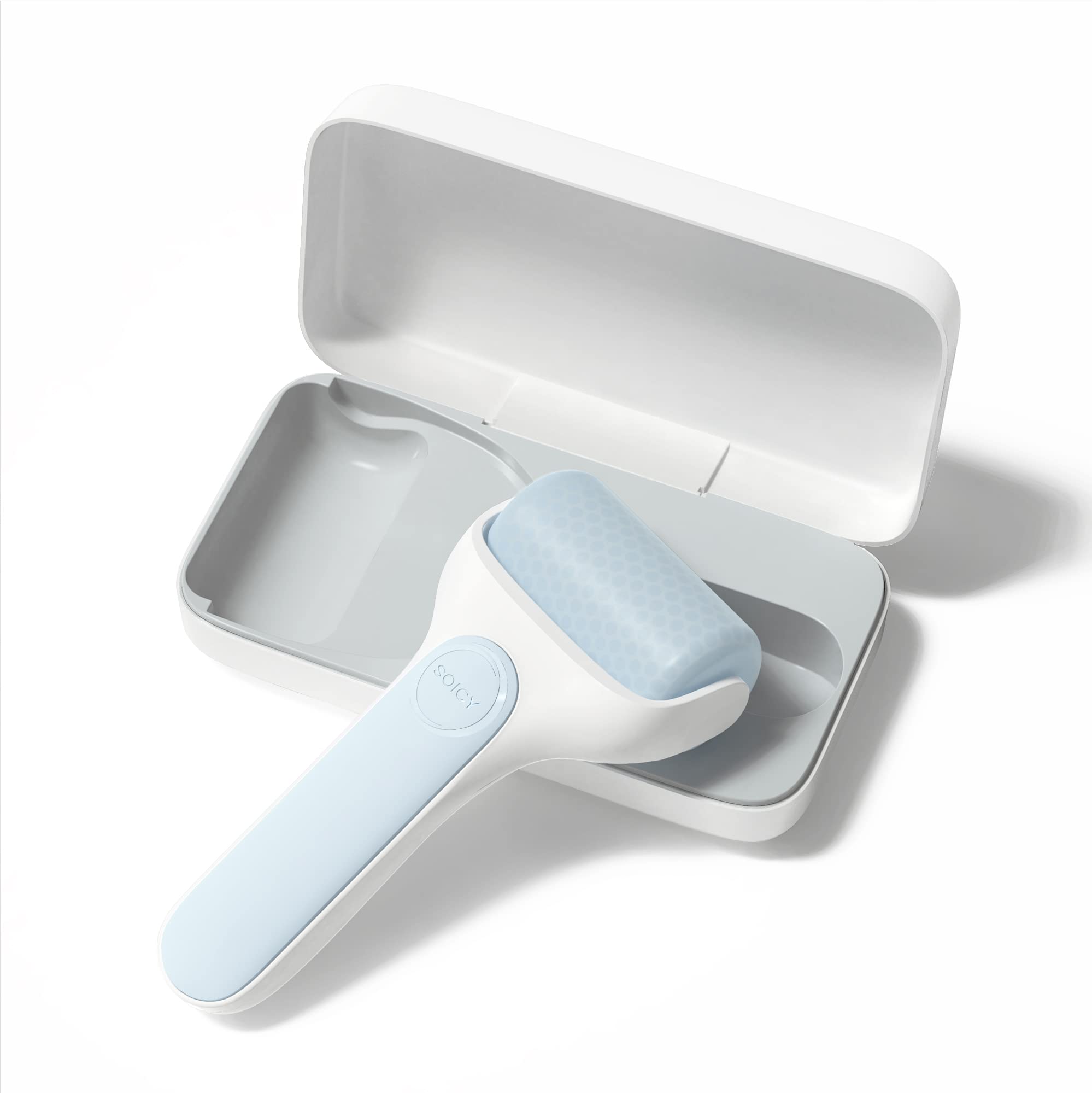 Soicy S20 Ice Roller Facial Skin Care Tools Massager Self Care Product Personal Home Use for Face Eye Reduce Puffiness Migraine Pain Relief Minor Injury