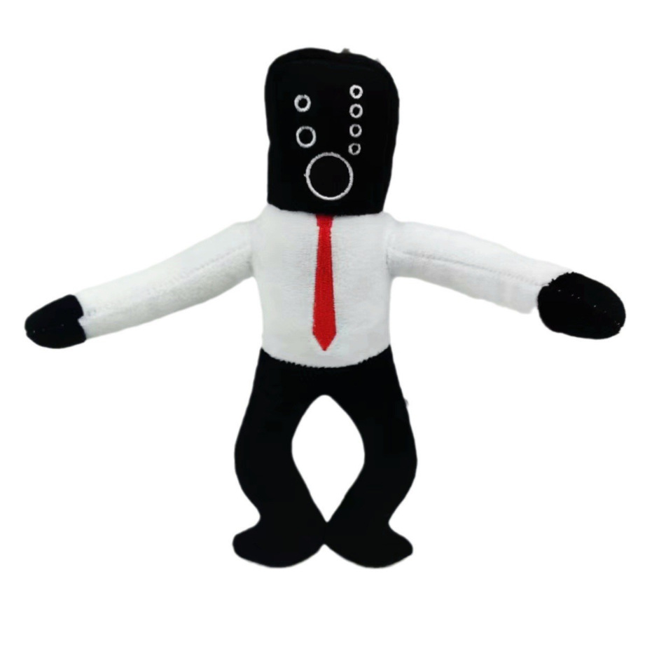 4PCS Skibidi Toilet Plush Toys Speakerman Bosses Plushies Toys Skibidi Toilet Head Plushies Toys for Fans and Friends Beautifully Stuffed Animals Doll Gifts