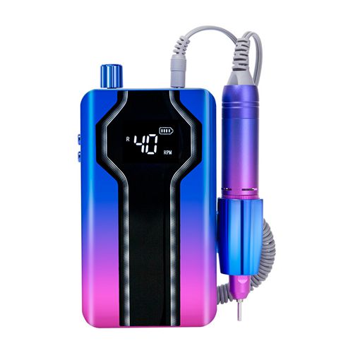 40000 RPM Electric Nail Drill Electric Nail File Professional Perfect Gift for Nail Lover-Blue-Violet
