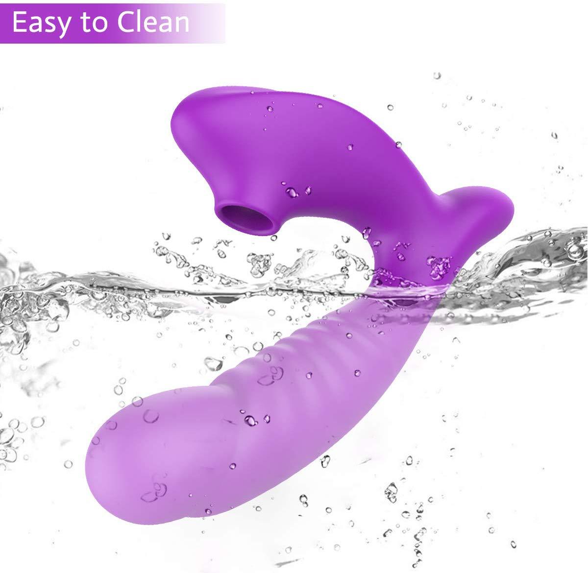 Sucking Vibrator Clit Sucker Dildo G-spot Stimulator Massager Sex Toys Adult Toys for Women New