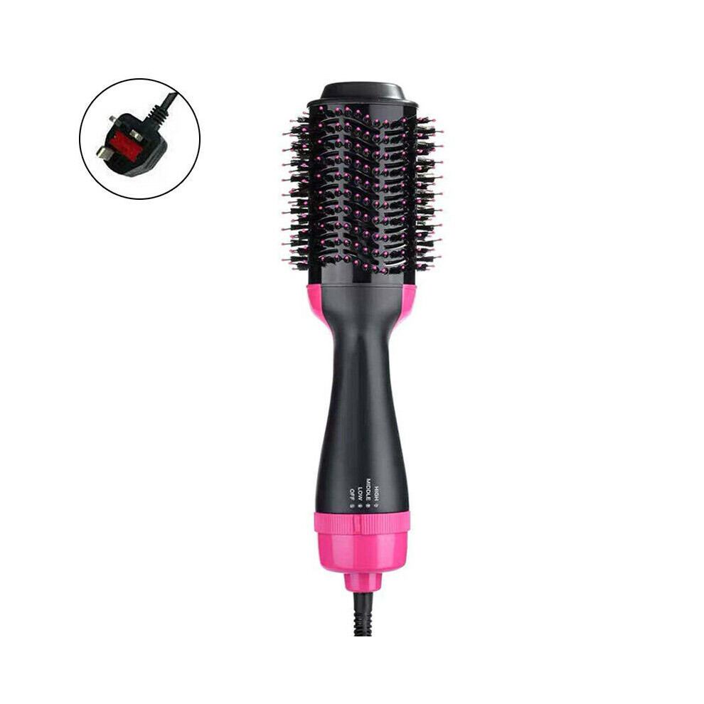 3-In-1 Hair Dryer, Curler & Straightening Brush | Electric Hot Air Brush