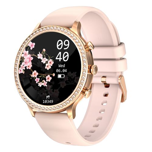 Fashionable Bluetooth Call Heart Rate Pressure Sports Health Ai Customized Dial Womens Smart Watch