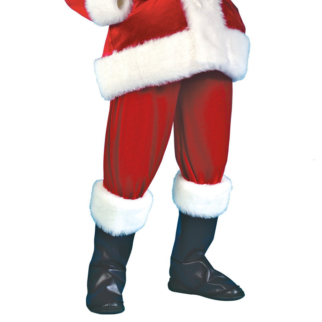 (M) 11Pieces Santa Claus Suit Mens Costume Father Christmas Fancy Dress Adults Costume Xmas Outfits Cosplay Party Clothes Set for Men Women