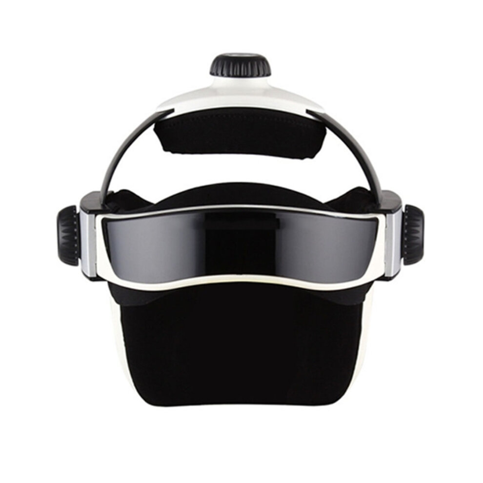 Electric Head Massager Smart Intelligent Air Pressure Vibration Finger Press Relaxation With Music Soothing Relax Helmet Health Care