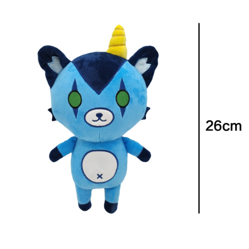 (Funneh) 25cm Ranboo Funneh Plush Toy Stuffed Teddy Doll Kids Gift