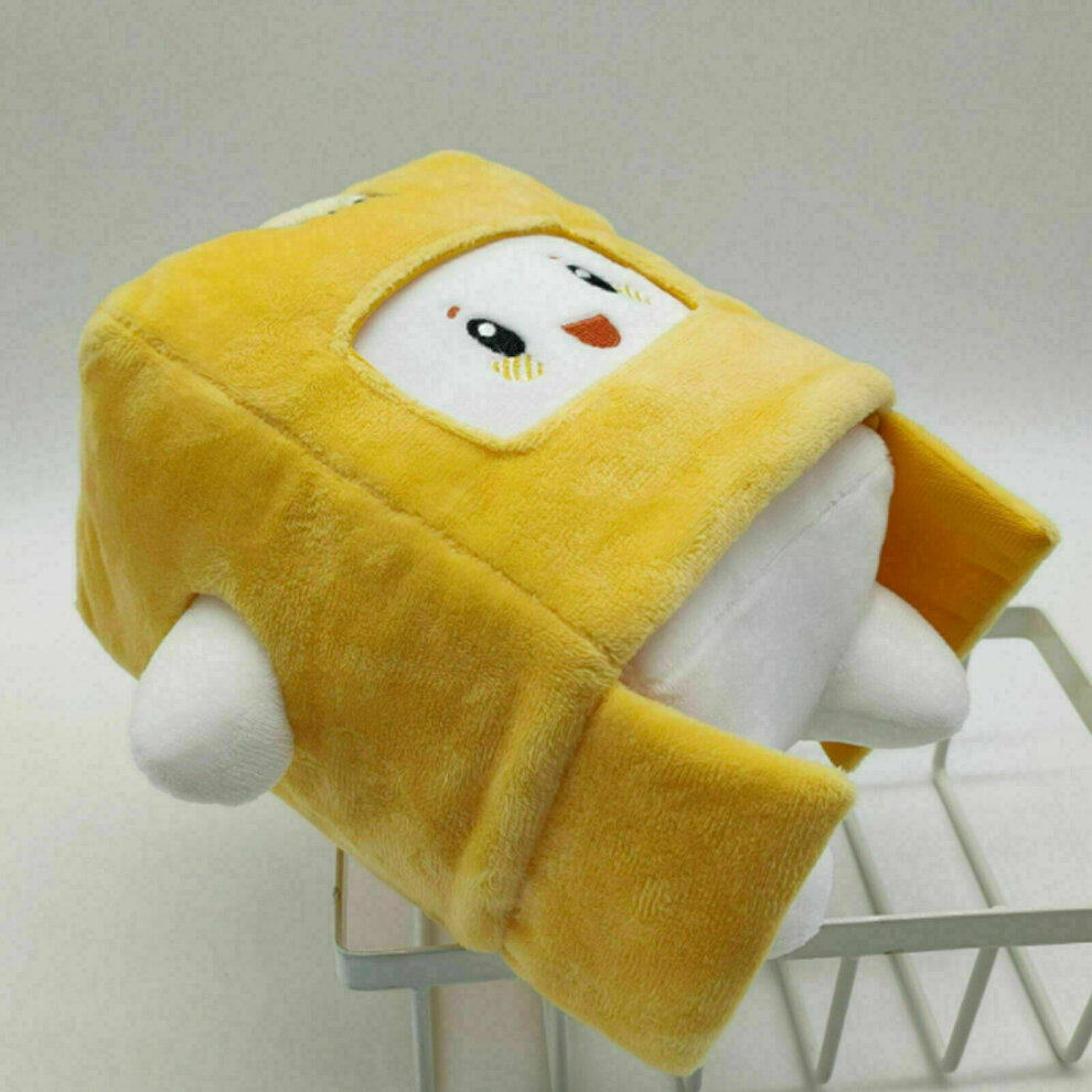 (BOXY 20cm/7.8in) Lankybox BOXY FOXY ROCKY Plush Toy Stuffed Doll Kids Toys