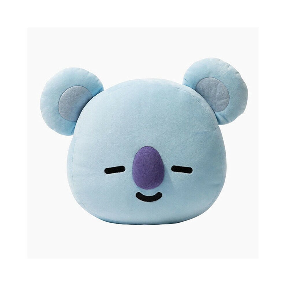 (KOYA, 30*40cm) Hot Plush Pillow Doll Cushion Cute Toys KPOP BTS BT21 TATA SHOOKY RJ SUG