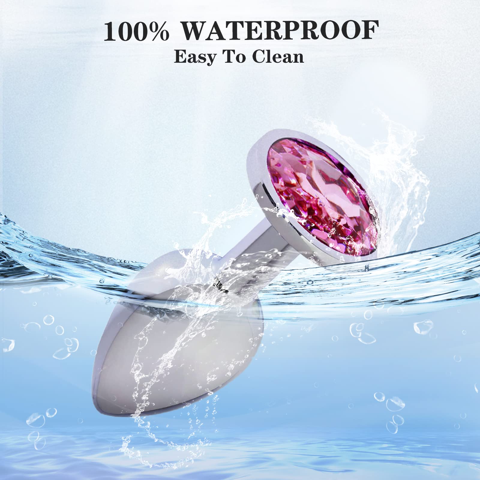 Anal Toys Adult Sex Toys for Women Stainless Steel Butt Plug Dildo for Beginners Clitoral Prostate Massaging Toys 3Pcs Kit Masturabating SM Adult Gay Toys