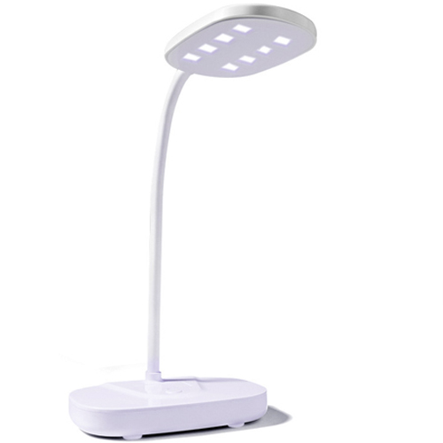 LED Nail Lamp Rechargeable Cordless UV Mini Nail Dryer Portable Nail Tips Glue Curing Lamp Manicure Table Model 12W Rotatable 60s USB Charing Timer Quick Dry for Home DIY Salon