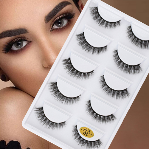 Mink Eyelashes Natural Long 3D False Lashes Soft Faux Fake Lashes Beauty Makeup Tool Eyelash Extension 10 Pairs