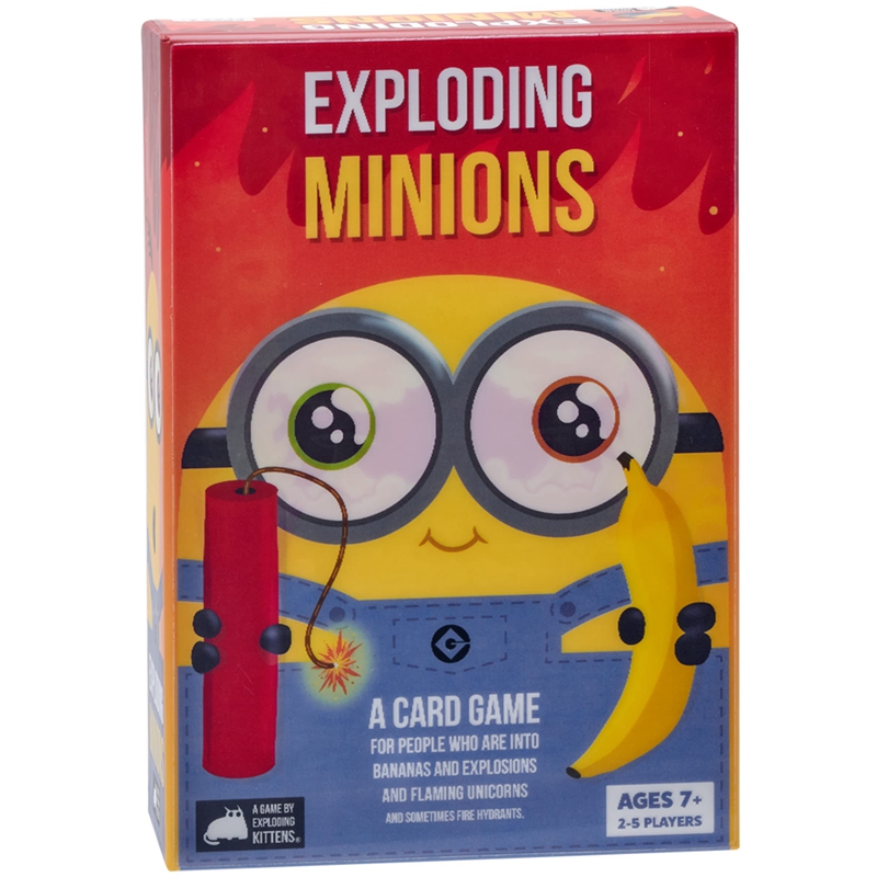 Exploding Minions by Exploding Kittens Card Games for Adults Teens & Kids