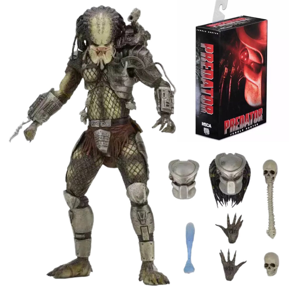 NECA Action Figure Ultimate Jungle Hunter Unbekannt Predator Ultimate Deluxe Model Toys 7 Inches