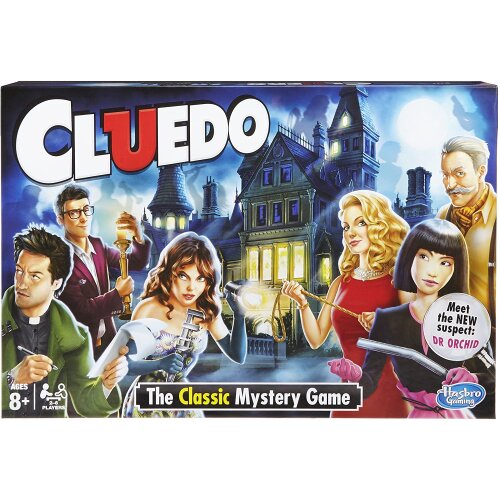 Hasbro Gaming Cluedo the Classic Mystery Board Game For 2 to 6 Players