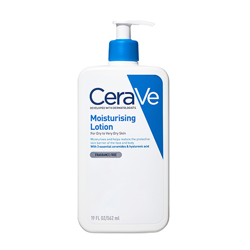 CeraVe Moisturising Lotion Daily Face Body Moisturiser With 3 essential ceramides hyaluronic acid for dry to very dry skin 562 ml 19 fl oz