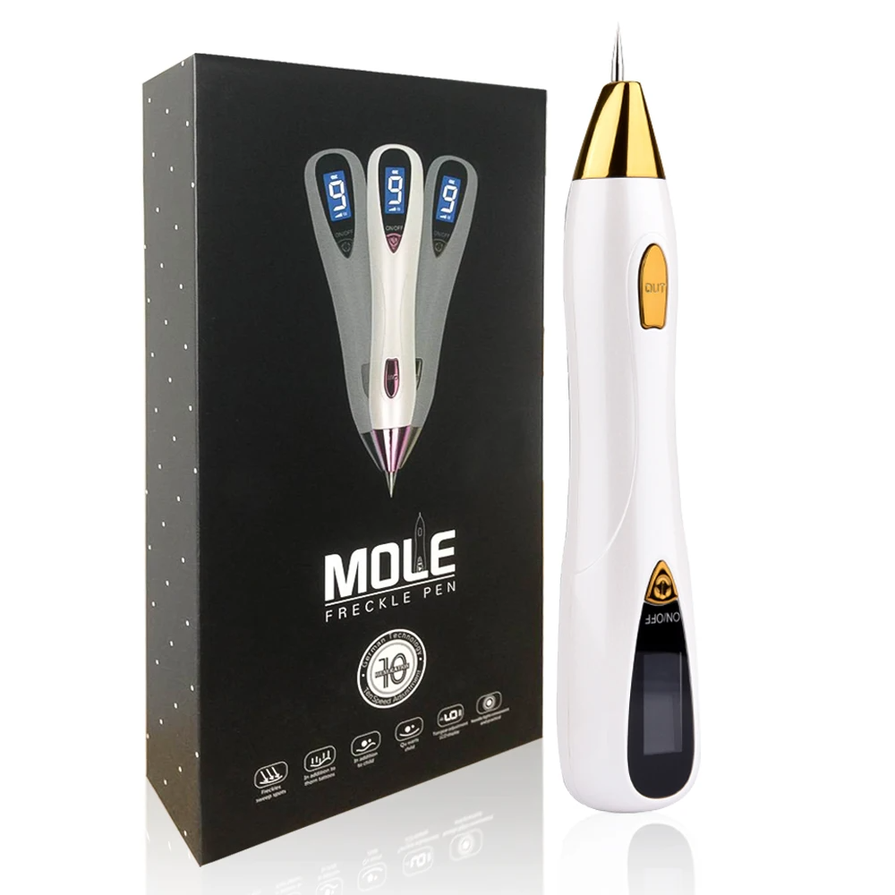 Min Freckle Mole Removal Pen Portable Removal Sweep Spot Wart Corn Dark Remover Skin Laser Plasma Pen Mole Tattoo Skin Care Salon Beauty Tools
