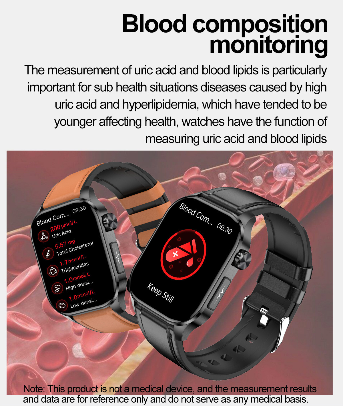 (Black Silicone	) Smart Watch 2.04 Inch AMOLED Smart Watches Waterproof Smartwatch Fitness Tracker Heart Rate Blood Oxygen Sleeping Monitor for Android iOS Phones