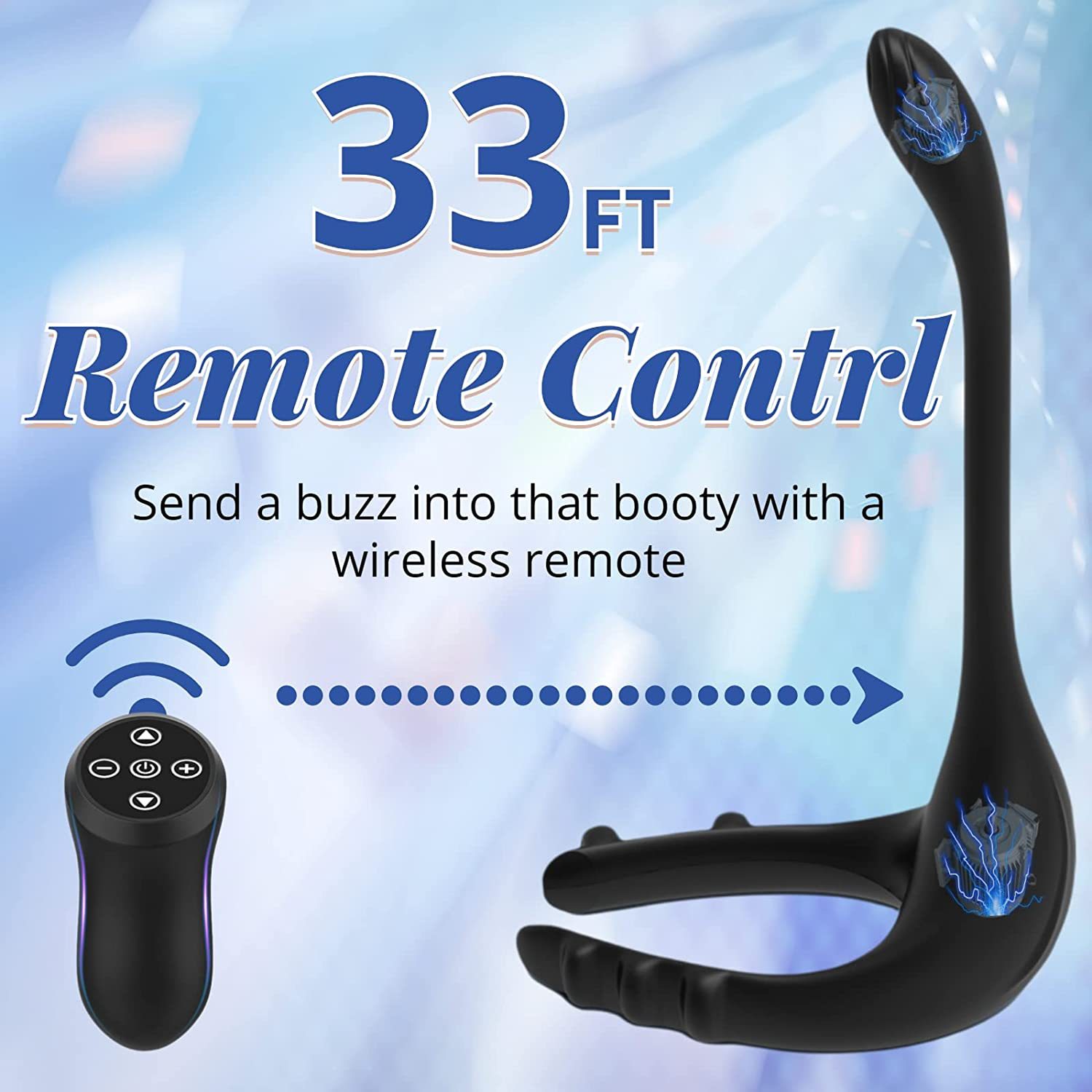 Sex Toys Cock Ring for Men Bluetooth Penis Ring Prostate Vibrator Adult Goods for Men Wireless Remote Massager Masturbator Anal Butt Plug Stimulator