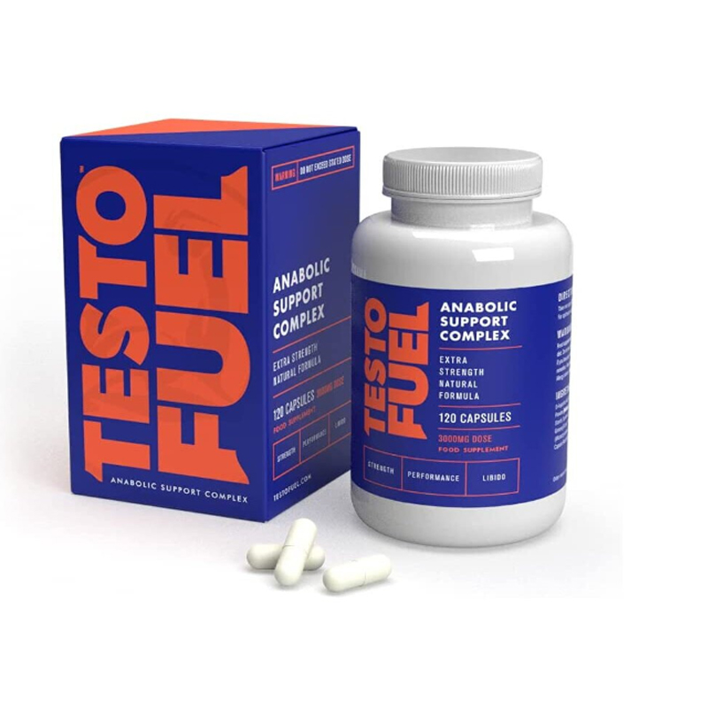 TestoFuel 120 T-Booster Pills - 100 Natural - UK Made Supplement