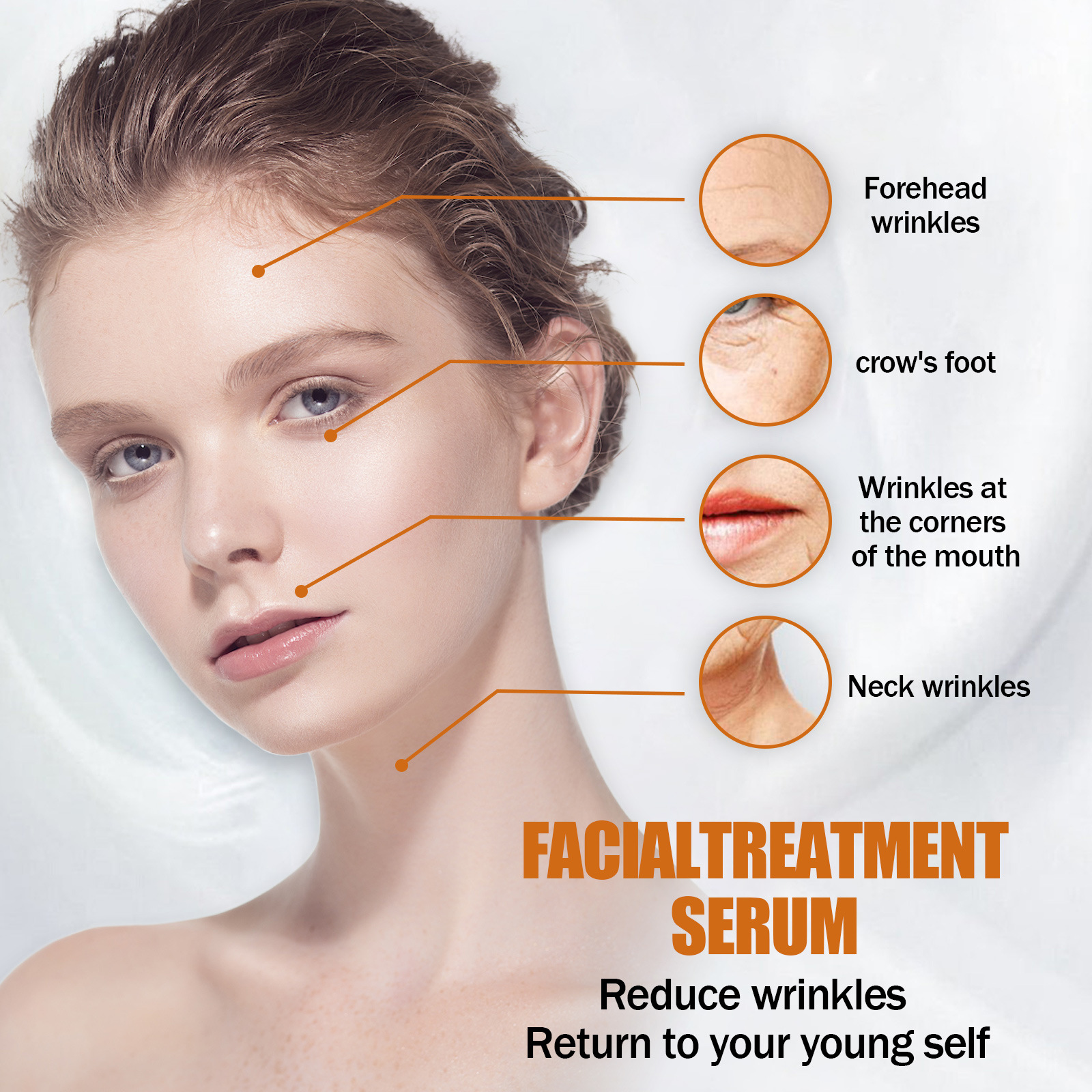 (1 PC) Retinol Anti Wrinkle Essence Against Multiple Fine Line Serum Spray Anti Aging Firming Pore Shrink Brightening Lifting Hydrating Tightening Nourishing