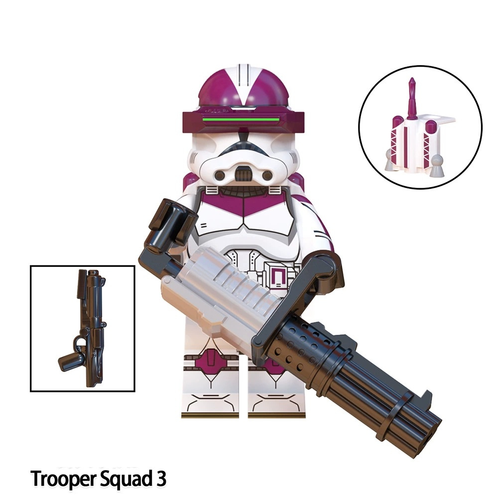 New Star Wars The Mandalorian Architecture Vizsla Assembled Minifigure Action Figure Model Childrens Gift Toy Series Decorate Fit Lego