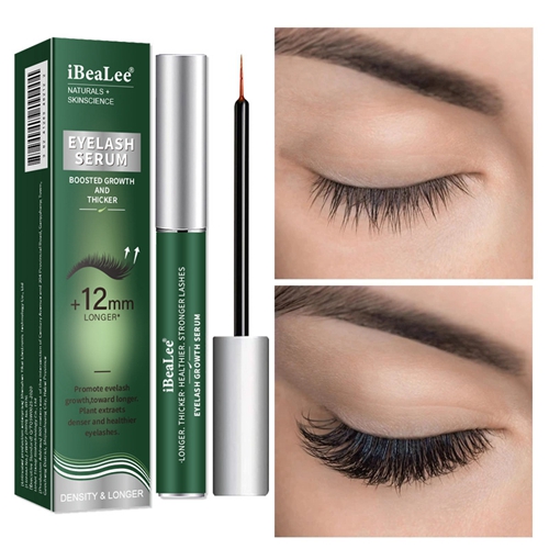 Fast Eyelash Growth Serum Natural Eyelash Enhancer Longer Fuller Denser Lashes Hair Growth Products Eyelash Moisturizing Nourishing Liquid Eye Care 8ml