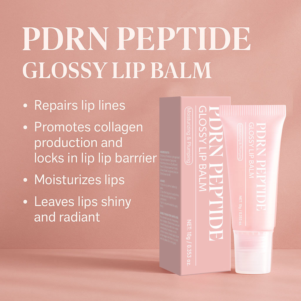 Peptide Jelly Lip Gloss Moisturising Lip Care for Dark Lip Correction Daily Home Use Natural