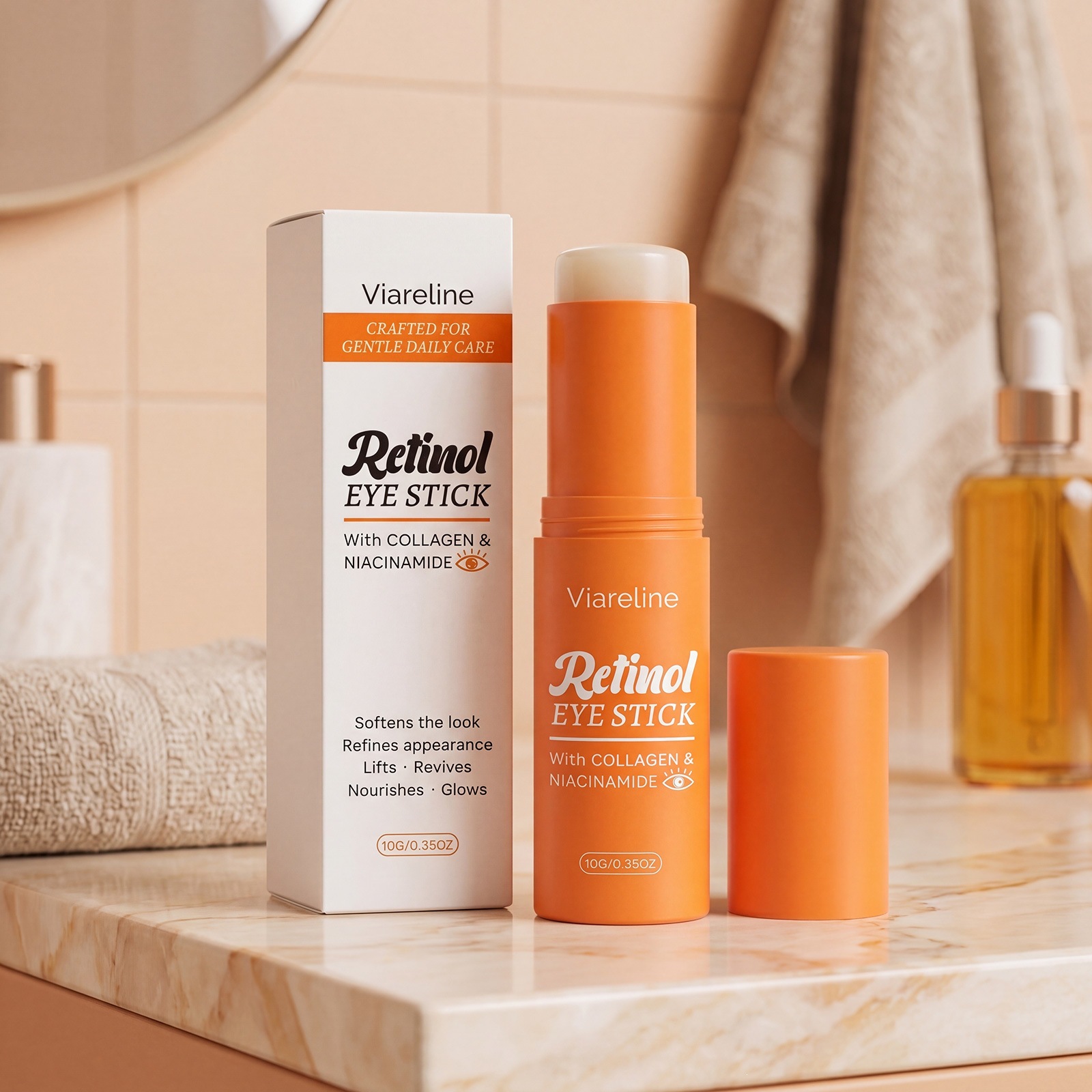 Retinol Eye Essence Stick For Gentle Hydration Smoothing And Eye Area Care