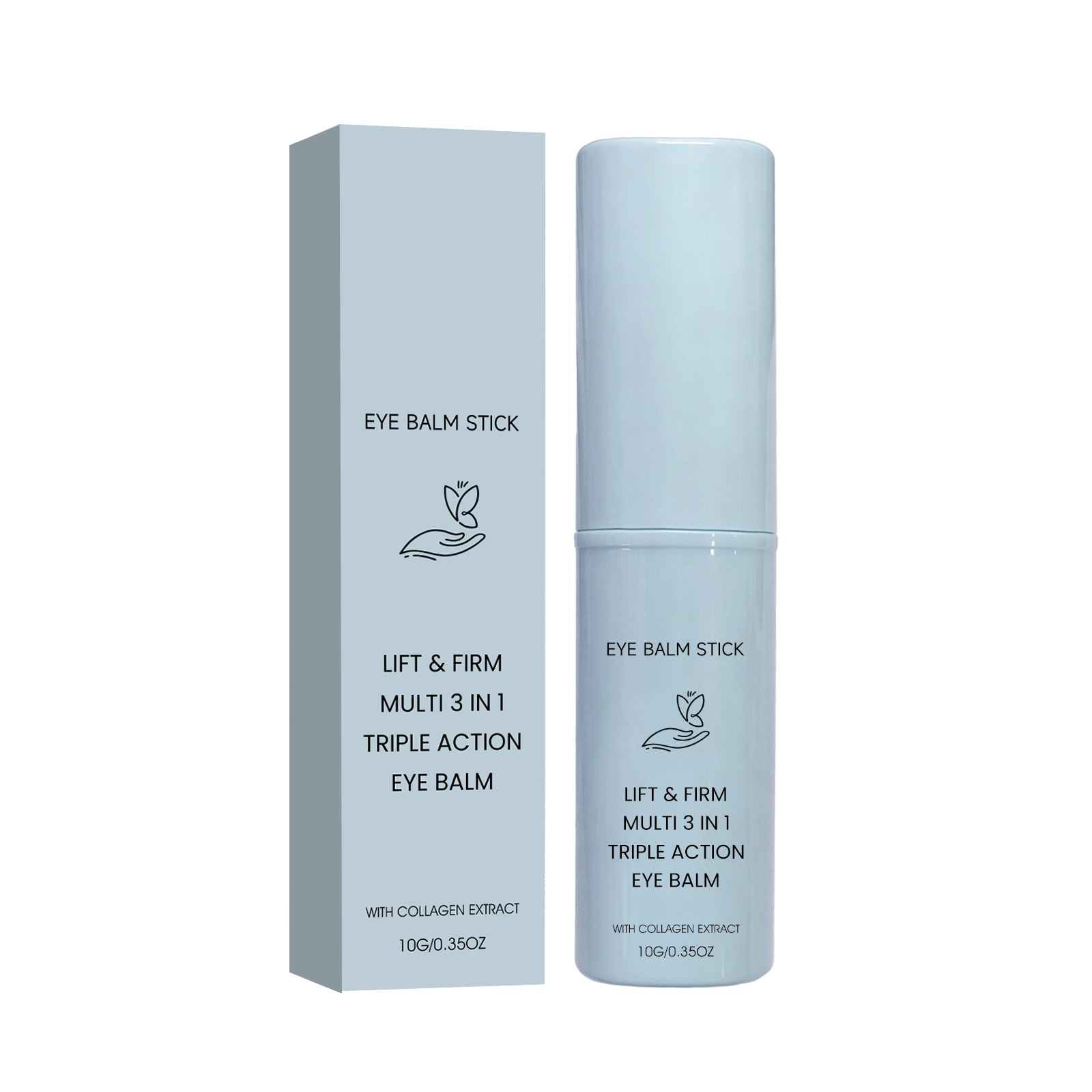 Collagen Eye Cream Stick Hydrating Moisturizing Delicate Care Eye Area Skin Daily Gentle Massage Eye Lotion