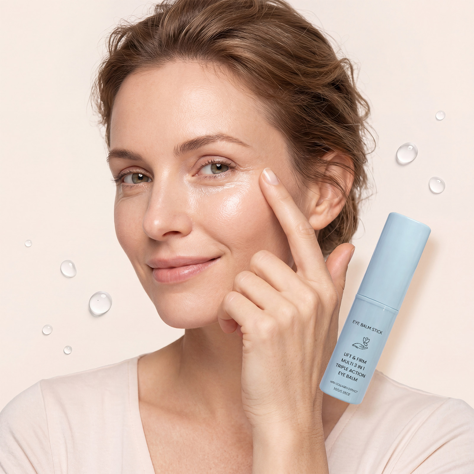 Collagen Eye Cream Stick Hydrating Moisturizing Delicate Care Eye Area Skin Daily Gentle Massage Eye Lotion