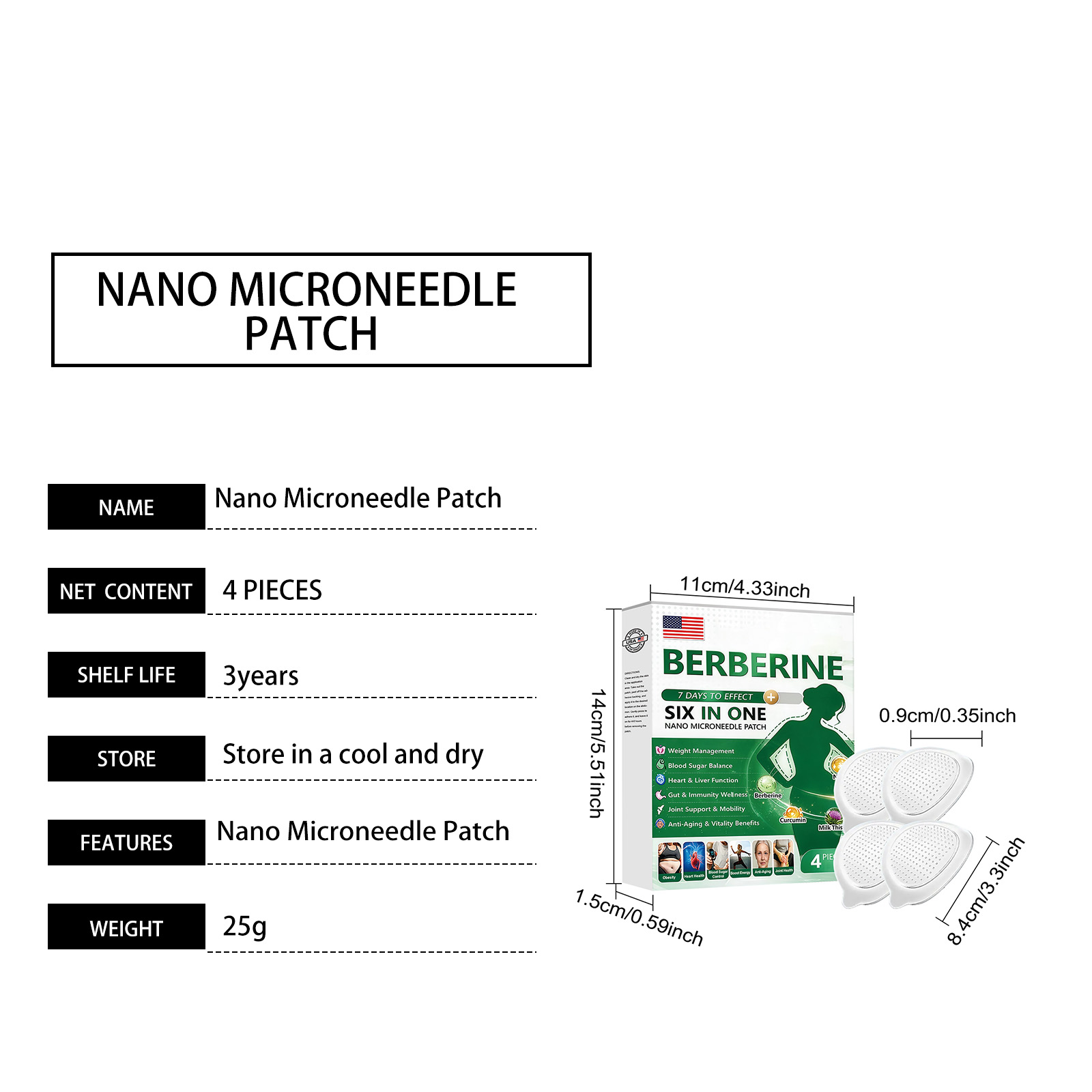 Body Care Patch Mild Ingredients Breathable Skin Friendly Fit Skin Daily Body Skin Line Maintenance