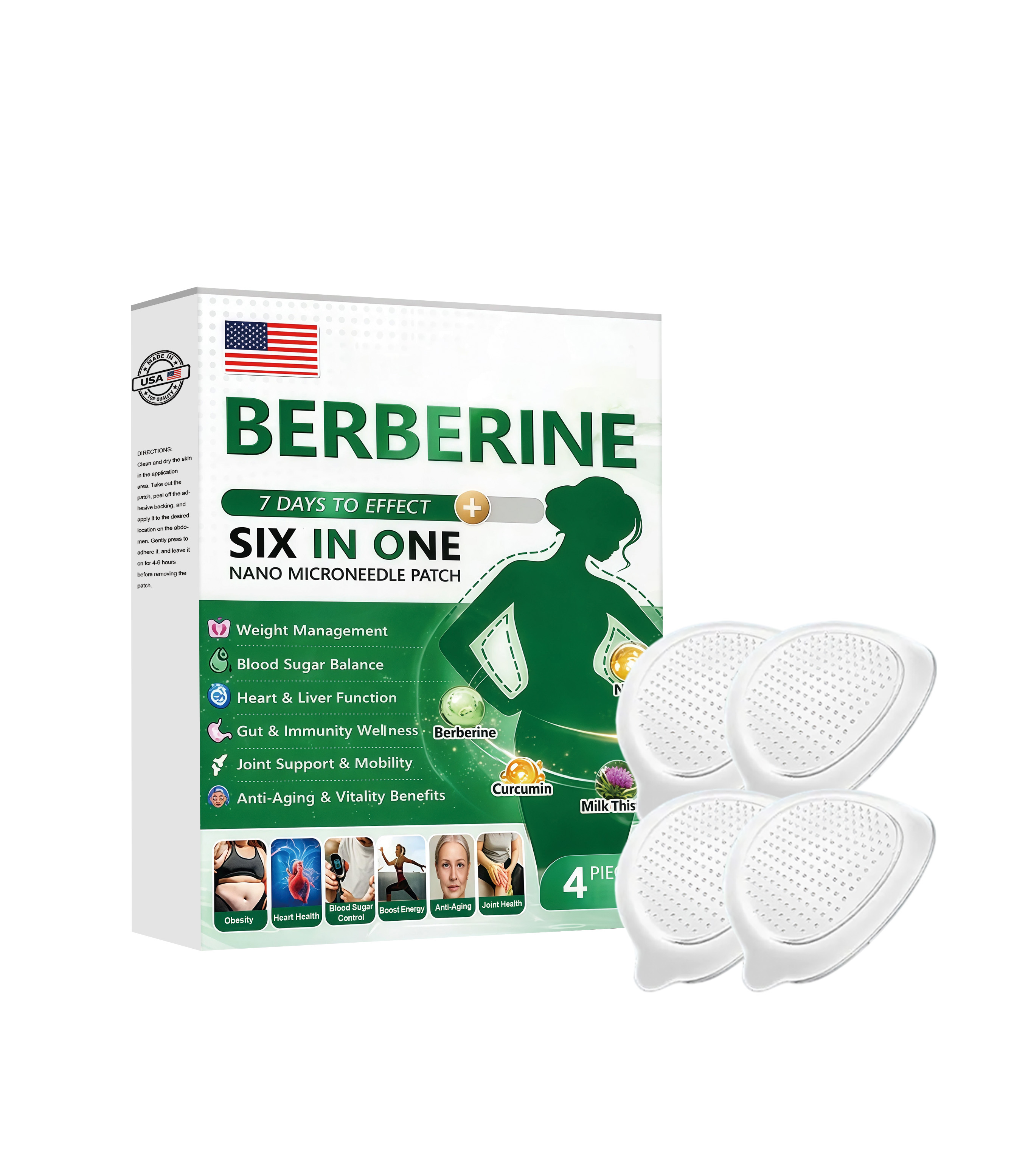 Body Care Patch Mild Ingredients Breathable Skin Friendly Fit Skin Daily Body Skin Line Maintenance