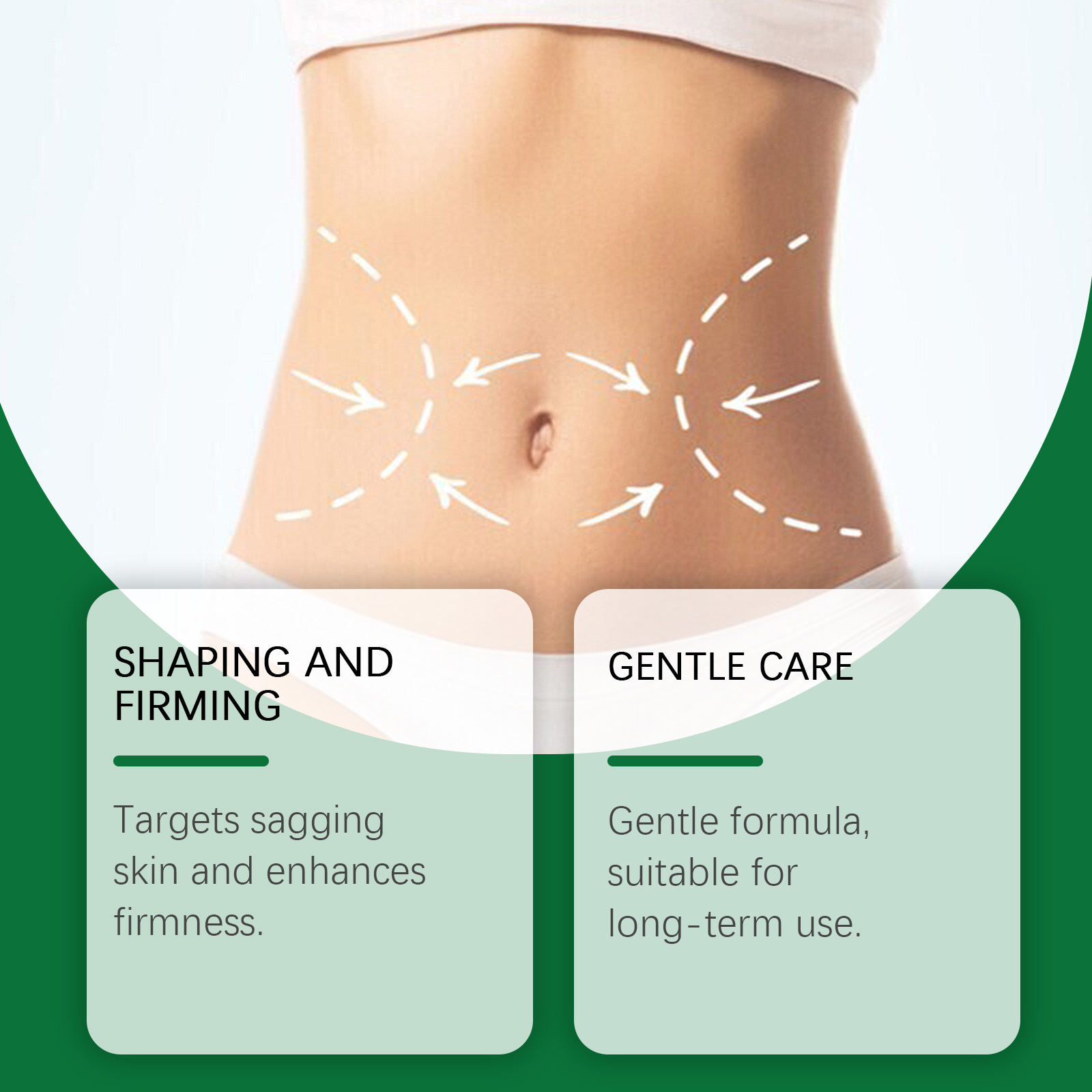 Body Care Patch Mild Ingredients Breathable Skin Friendly Fit Skin Daily Body Skin Line Maintenance