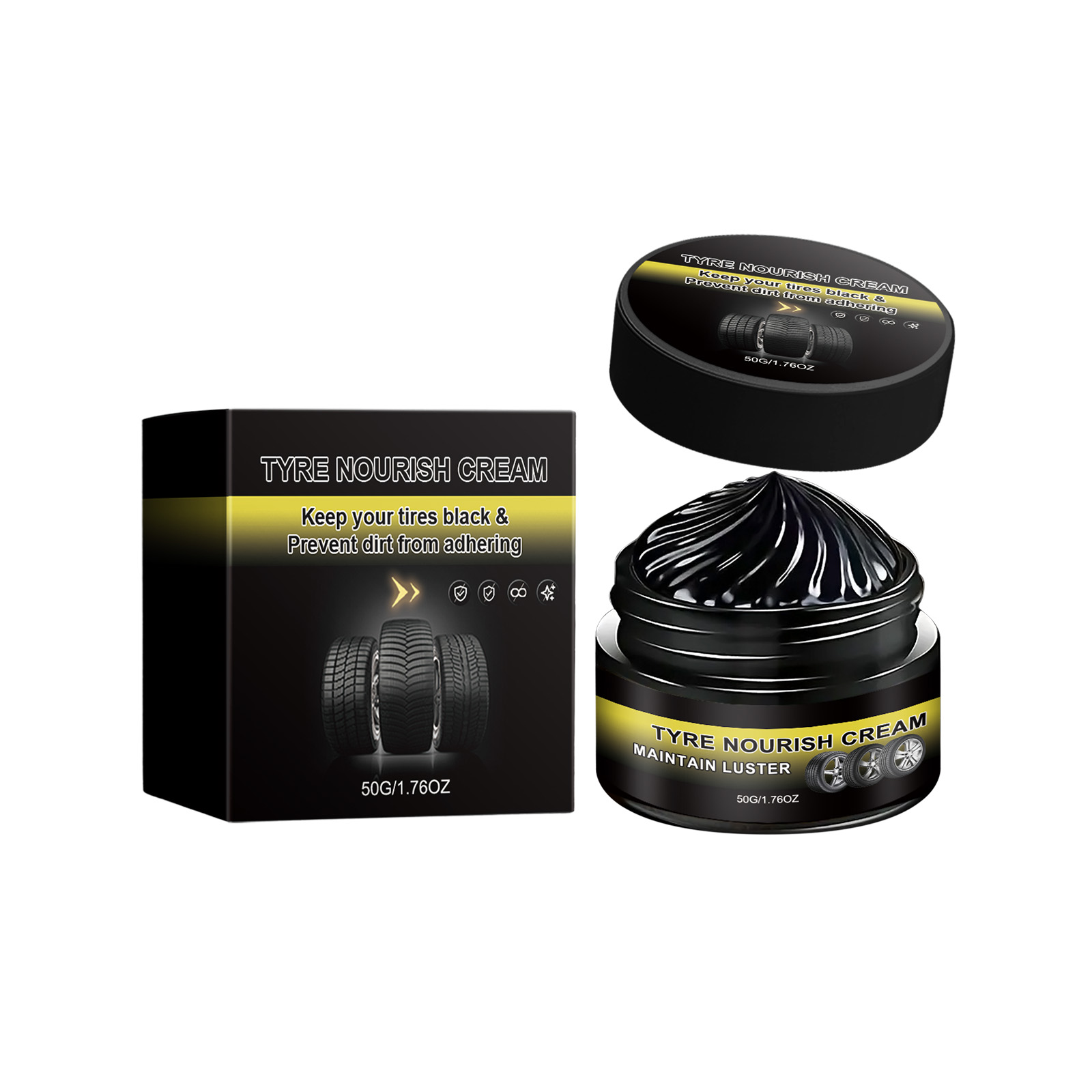Tire Protection Maintenance Wax Waterproof Anti Dirty Renovate Care Clean Remove Dust Vehicle Tire Daily Upkeep