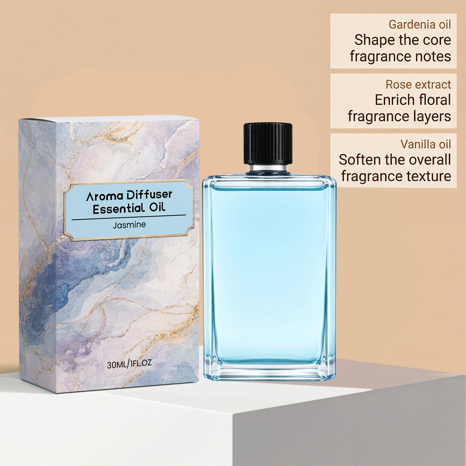 Aroma Essential Oil Shangri La Scent Purify Air Fresh Long Lasting Fragrance For Bedroom Indoor Daily Home Relax Calm Gentle